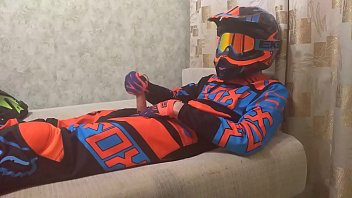 Preview 2 of The Darty Of Rapes - gay motocross biker play
