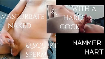 Preview 1 of Joli Kes - Masturbate Naked &amp_ With Hard Cock &amp_ Squrt Sperm