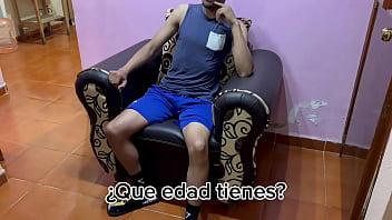 Preview 1 of Www Sari Xxxx - Entrevista a Hetero con enorme Verga termina en Casting Porno Gay hasta pre&ntilde_ar a mi modelo