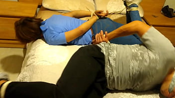 Preview 2 of Needles Tortoure - N.5 ANGEL Y GUSTAVO ATADOS/ANGEL AND GUSTAVO HOGTIED