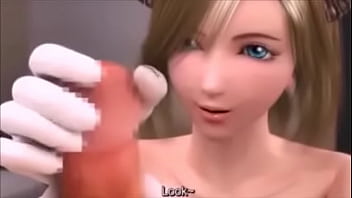 Preview 1 of British Mfc Blonde Myfreecams - アクマノオシゴトの3D舌技