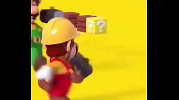 Preview 2 of Jovencitas Gorditas Desnudas - Mario and Luigi Get Their Ass Eaten on the Run