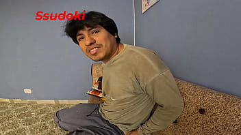 Preview 1 of Butch - Mi madrastra me encuentra masturb&aacute_ndome y le cuento que es mi primera vez,  me ense&ntilde_o unas poses y que tan apretado puede ser un co&ntilde_o