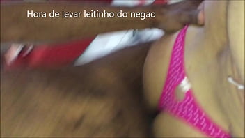 Preview 3 of Dick 47 - Cdzinha LimaSp Outra Foda com amante negao Tatuape usando a calcinha tanguinha pink da Camila magrinha 23072019