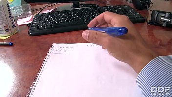 Preview 1 of Dughtr Fuck Dad - Secretary Lindsey Olsen&#039_s nylon soles fucked in POV for loads of cream