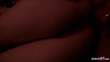 Preview 4 of Dad Son Coach Rough Gay - Doppel Creampie tropft aus Fotze bei Teen Hure DEUTSCH - German Threesome