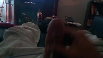 Preview 4 of Japanese Subtitle Gloryhole - Bored watching porn