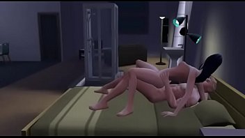 Preview 3 of Indian Desi Girl Xxx Blue Video - THE SIMS 4: Casal transando gostoso
