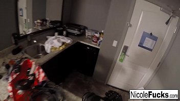 Preview 4 of Bang My Stepma - Hot Behind the Scenes 2nd angle from Nicole Aniston scene
