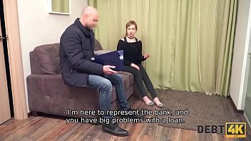 Preview 1 of Sexy Bf Son - Debt4k. Redhead loves Apple devices so much that is ready to fuck for the loan