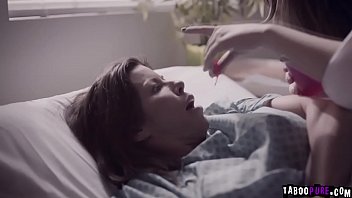 Preview 1 of Calap - Watch this depressed MILF Alexis Fawx she takes relieves her sexual desires by starting a threesome sex therapy with a teen and her handsome nurse.