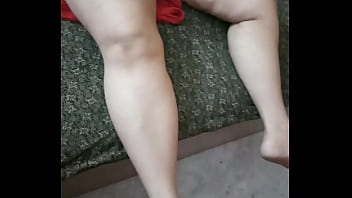 Preview 2 of Throatfuck Brutal - My Indian Housewife showing her creamy thigh worship on it