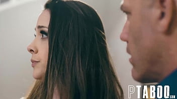 Preview 3 of Mia Khalifa And Stepmother - Manipulative Boyfriend Conditions Teen Carolina Sweets To Fuck Him In Front Of Her Parents