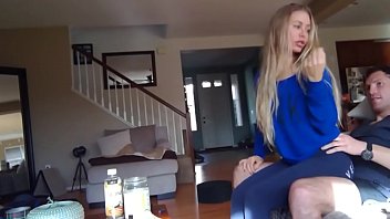 Preview 1 of Russian Moskow Girls Tv7 - shameless big booty divorced with amazing body loves huge creampie with new neighbor