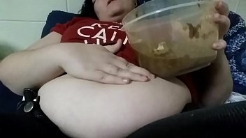 Preview 2 of Stacy Vaelntine - Stuffing my belly