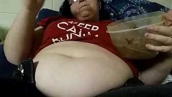 Preview 4 of Stacy Vaelntine - Stuffing my belly
