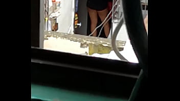 Preview 1 of Pecker Trek - Espiando a mi vecina Culona. Est&aacute_ buen&iacute_sima,  ahora no sali&oacute_ en tanga