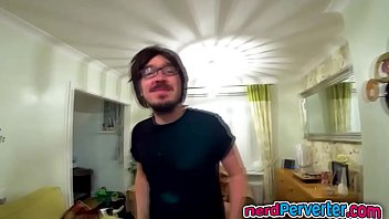 Preview 3 of Vegan Footqueen - Voluptuous UK bitch sucking nerds dong
