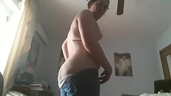 Preview 2 of Turkish Alara Big Boos - Big ass and hot cum show