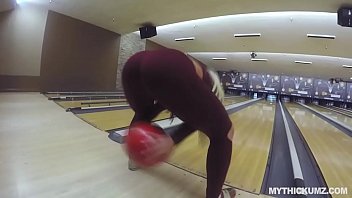 Preview 1 of Sunny Leone Sexy Fuckvideo - Pounding busty bubble butt after bowling