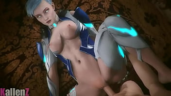 Preview 4 of New Lumar18violet - Frost fucking 2 [Kallenz]