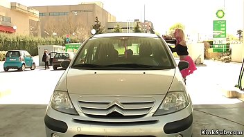 Preview 1 of Peta Jensen Porn New Movies - Sub made to service at gas station