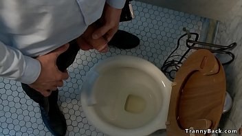 Preview 1 of Animal Sex Xxx Bp Women - Shemale wanks dudes cock while pissing
