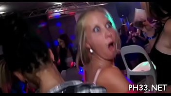 Preview 4 of Girl Deepthroat Swallow - Tons of blond ladies engulfing dicks
