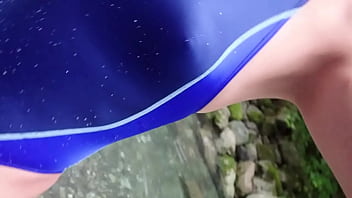 Preview 1 of Catrina Halili Pilipino Scandal - Ray Ayanashi japanese slave crossdresser swimsuit Water play1