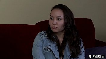 Preview 1 of Bbw Sxx Video - Mature TS teacher sensual oral sex with chubby student