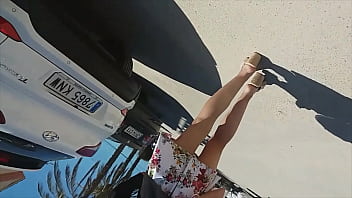 Preview 1 of Bathroom Sunny Leone Mam - upskirt