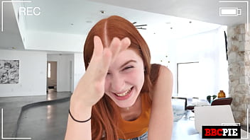 Preview 1 of Charlotte Shark - Pissing Off Daddy! Ginger Cumdump Has A Tight Squeeze Around Poolboy&#039_s BBC - Jane Rogers