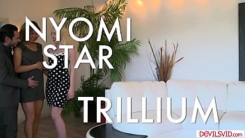 Preview 1 of Moxy Rocks - Asian babe fucked by a married couple