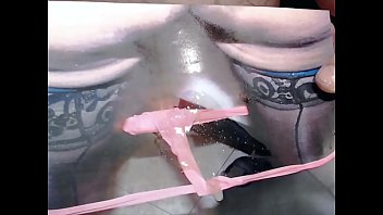 Preview 4 of Smash Pregnant - Tribute for Thongs Thongs Thongs - auf einen geilen Arsch mit Tanga abgespritzt by Kater xxx