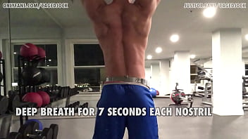 Preview 2 of New Super Porn Sex Swxy - p. training workout muscle himbo