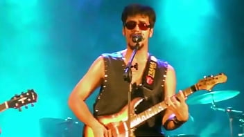 Preview 3 of Pakistani Girl On Webcam - Cinnamon - Rock &#039_n&#039_ Roll Rebel (On The Road Live)