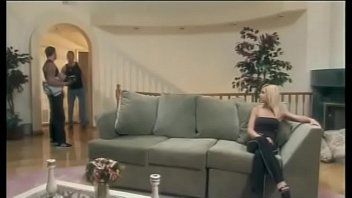 Preview 1 of Kelly Develdevelar - Sexy blonde slut sucks cock,  then gets fucked by her man on the sofa