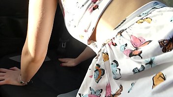 Preview 1 of Big Nails Fingering - sexy ass