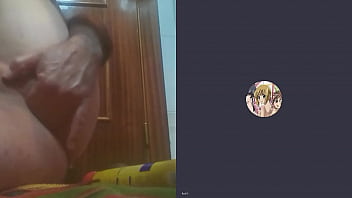 Preview 4 of Lun Phudi Sex Pakistani - Putito maduro se penetra en videollamada