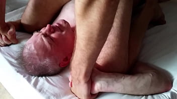 Preview 4 of Daniela Kiss - Chris is pinning Roy. Filmed by Camiel