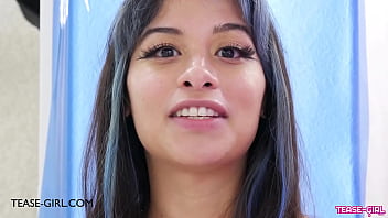 Preview 3 of Two Guy - Captivating Brunette Stunner talks about her first sex experience