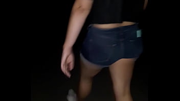 Preview 3 of Siri Bejeweled Ass - Teen candid booty