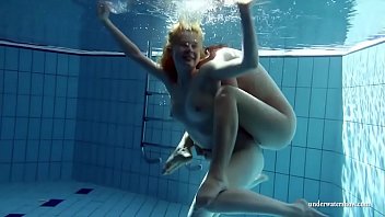 Preview 2 of Invading Foreign Pussy - Zuzana and Lucie with big tits horny in the pool