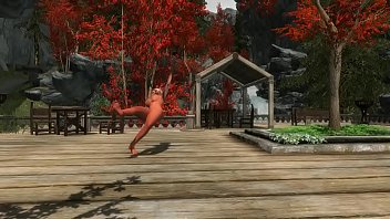 Preview 4 of Big Blak Coc - Skyrim PMV Fly Away