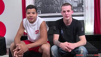 Preview 1 of Uma Gets A - Kaden Alexander Stretches Anthony Hunt