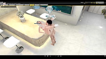 Preview 4 of Thiland Xxx Kichin - IMVU: Girl Fucked In Public