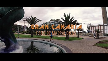 Preview 1 of Kama Sutera Full Hd Movi - TRAVEL SHOW ASS DRIVER - Gran Canaria,  Maspalomas Lighthouse with Sasha Bikeeva