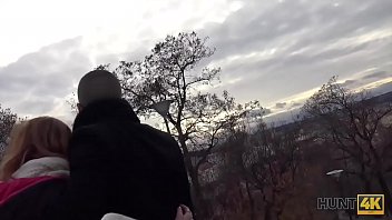 Preview 1 of Horse And Porndog With Girl - HUNT4K. Man should watch how his girlfriend has sex for money