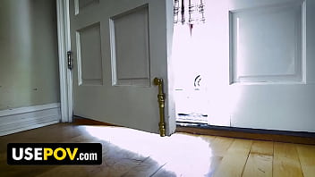 Preview 1 of Indian Sil Pack Xxx Vidio - I Got Scared Watching a Scary Movie,  So My Boss Distracted Me By Cumming On My Face