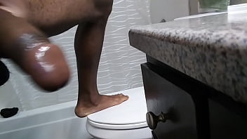 Preview 2 of Foxxx Xxxonxxx Girl And Dog - Quickie before shower